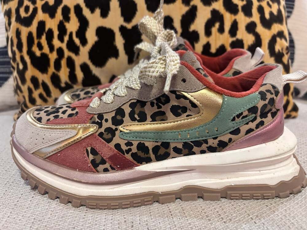 Blowfish Malibu Women's Leo Retro Sneaker Leopard Multi